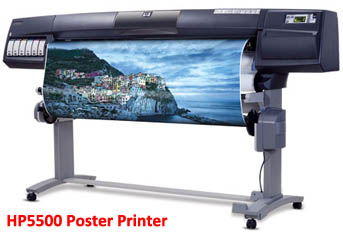 HP5500 Inkjet Poster Printer