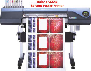 Roland Solvent Poster Printer